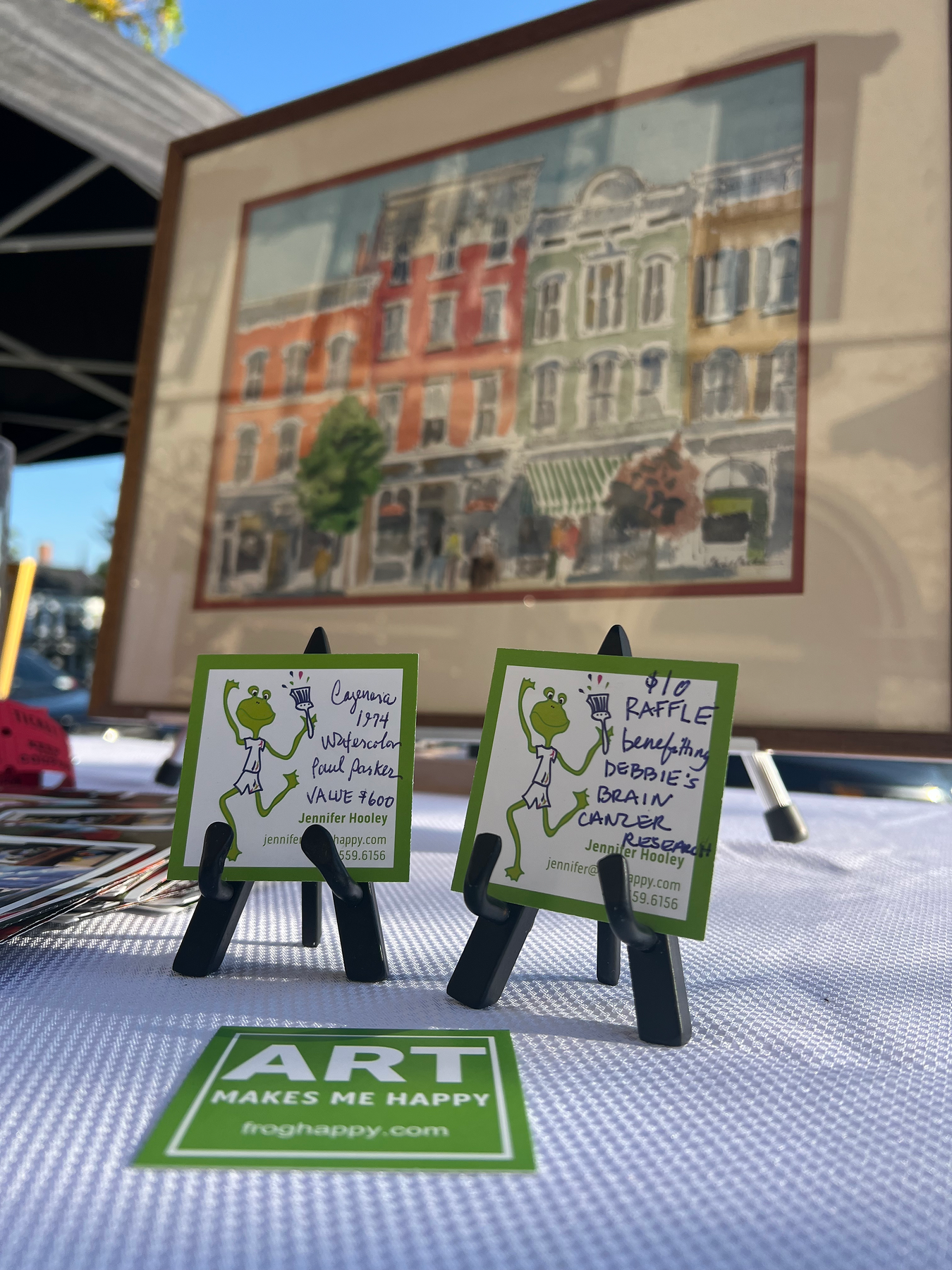 Image from Painting Raffle for Debbie's Brain Cancer Research