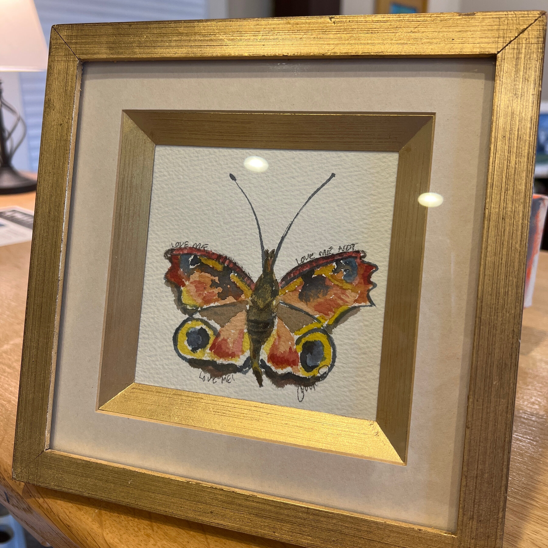 Sweet Butterfly watercolor